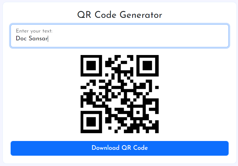 QR Code Generator